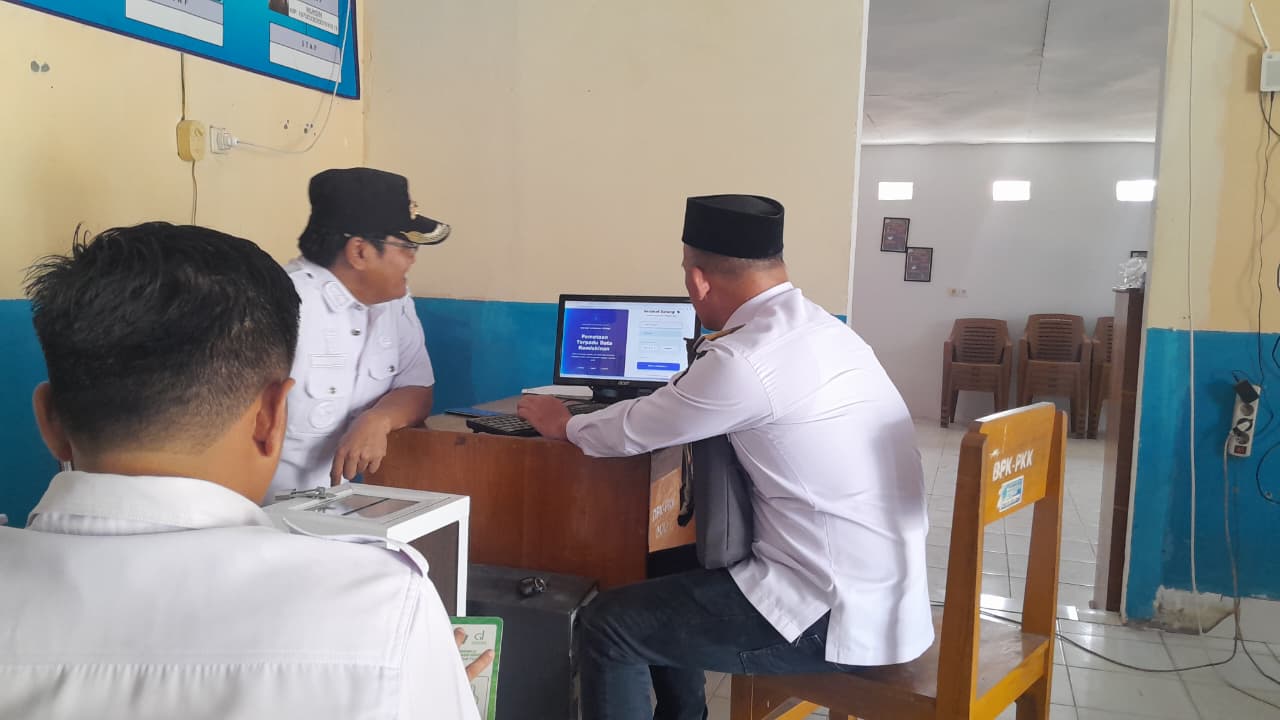 Kelurahan Tumpas Jadi Pilot Project Uji Coba Aplikasi "Valid Kesejahteraan Konawe"